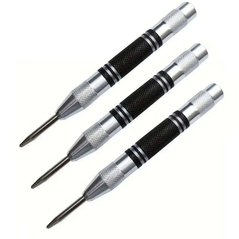 Spring-Loaded Automatic Centre Punch Set