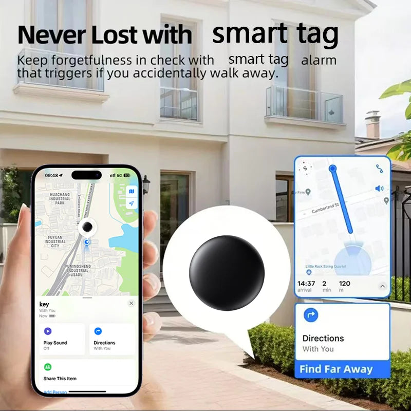 1/ 4Pack Μετρητής GPS Ισχυρός Μαγνητικός Παρακολούθησης Αυτοκινήτου Συσκευή Τοποθεσίας Αποφυγής Απώλειας Λειτουργία Εντοπισμού αυτοκινήτου με την εφαρμογή Apple Find My