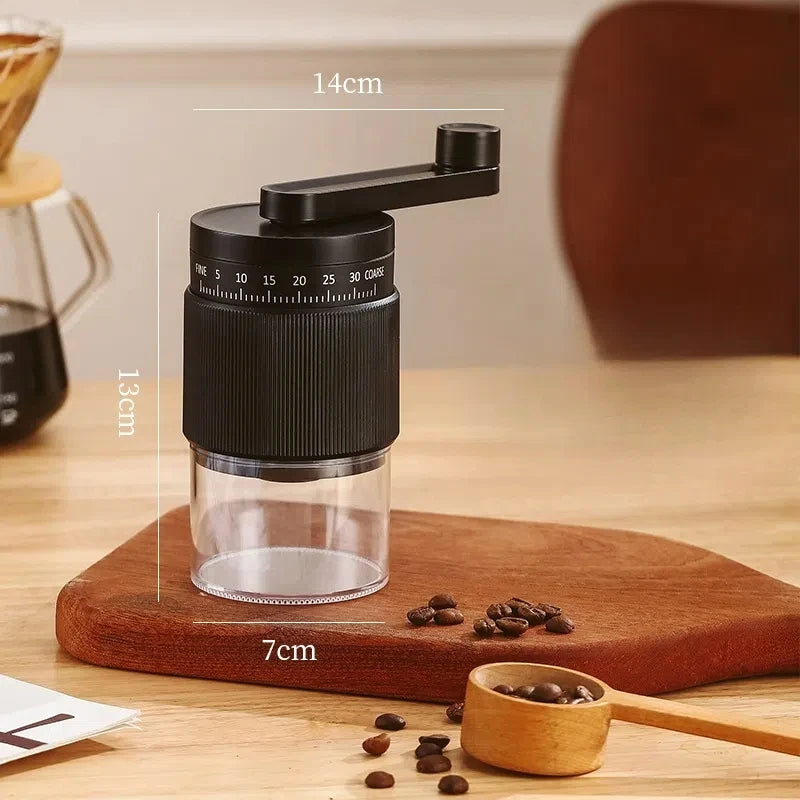 Portable Burr Coffee Grinder with 30 Grind Settings