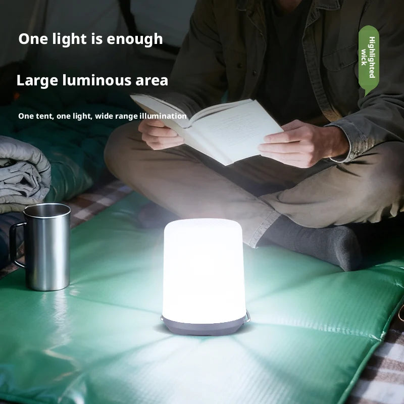Portable Camping Lantern with Light Colour Options
