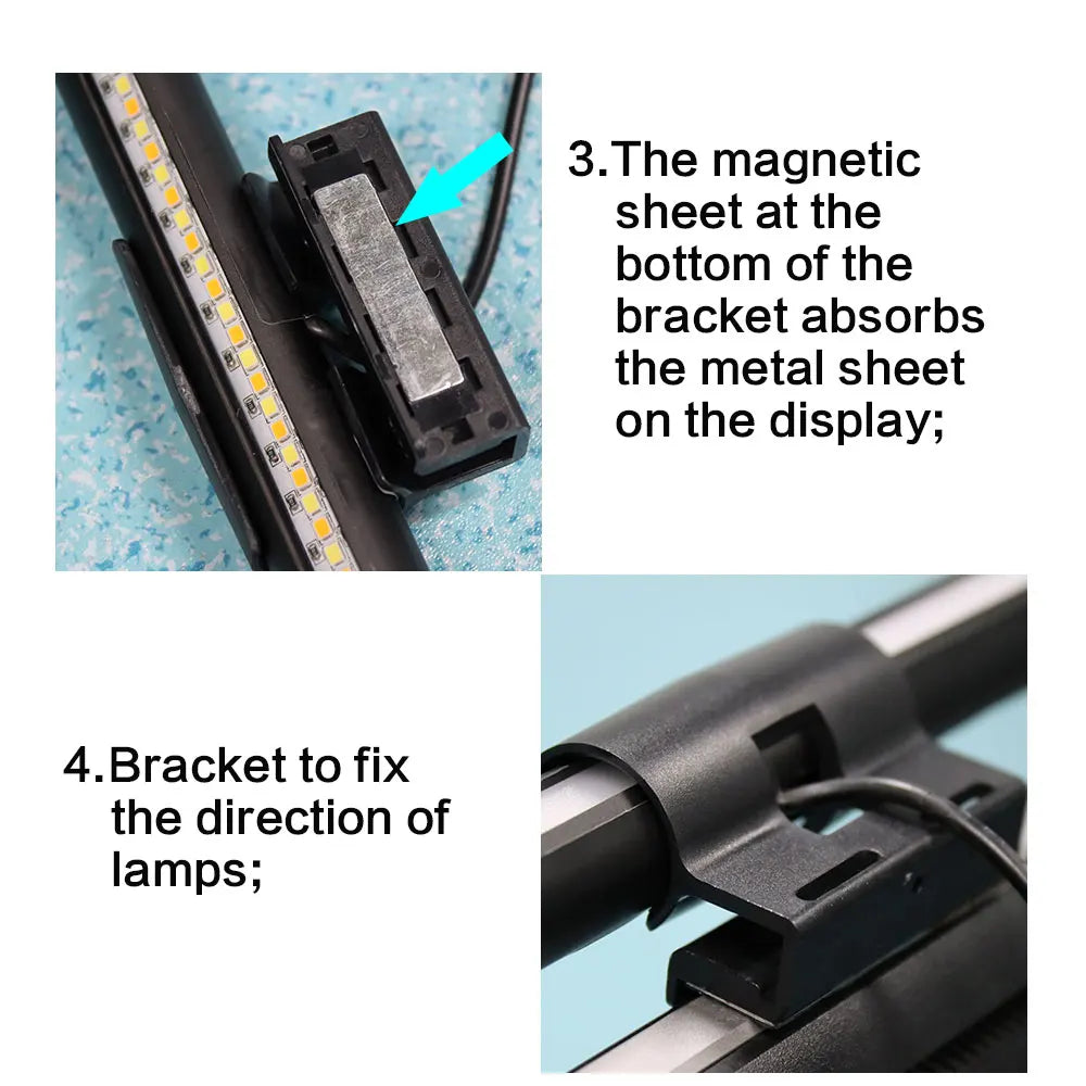 Dimmable Monitor Light Bar - RGB Options