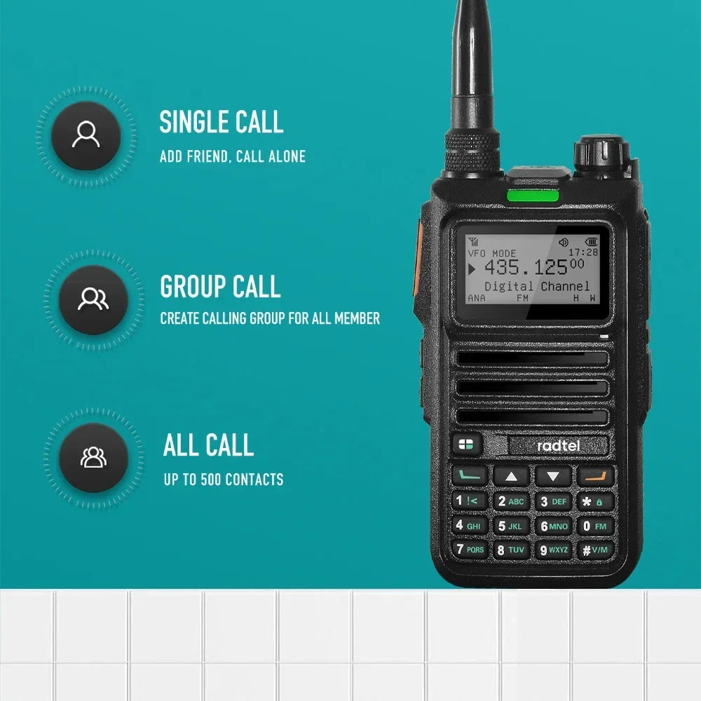 RT-4D DMR Digital and Analogue Two-Way Radio