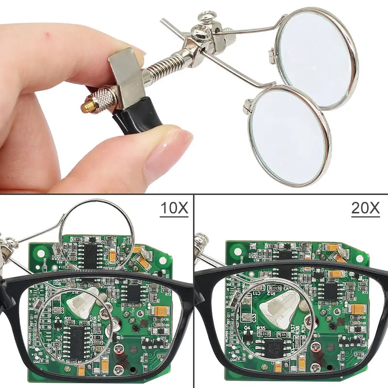 10x Clip-On Watch-Repair Loupe