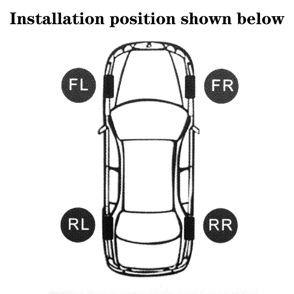 Solar TPMS Tire Pressure Monitoring System with External Sensors