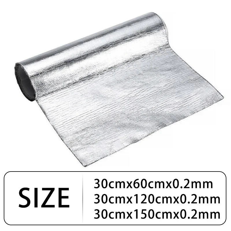 Heat-Resistant Fiberglass Aluminum Foil Tape