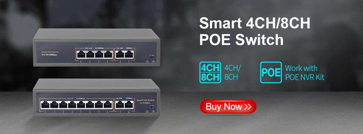 4K 8MP PTZ PoE IP Camera with AI Human Detection and Two-Way Audio