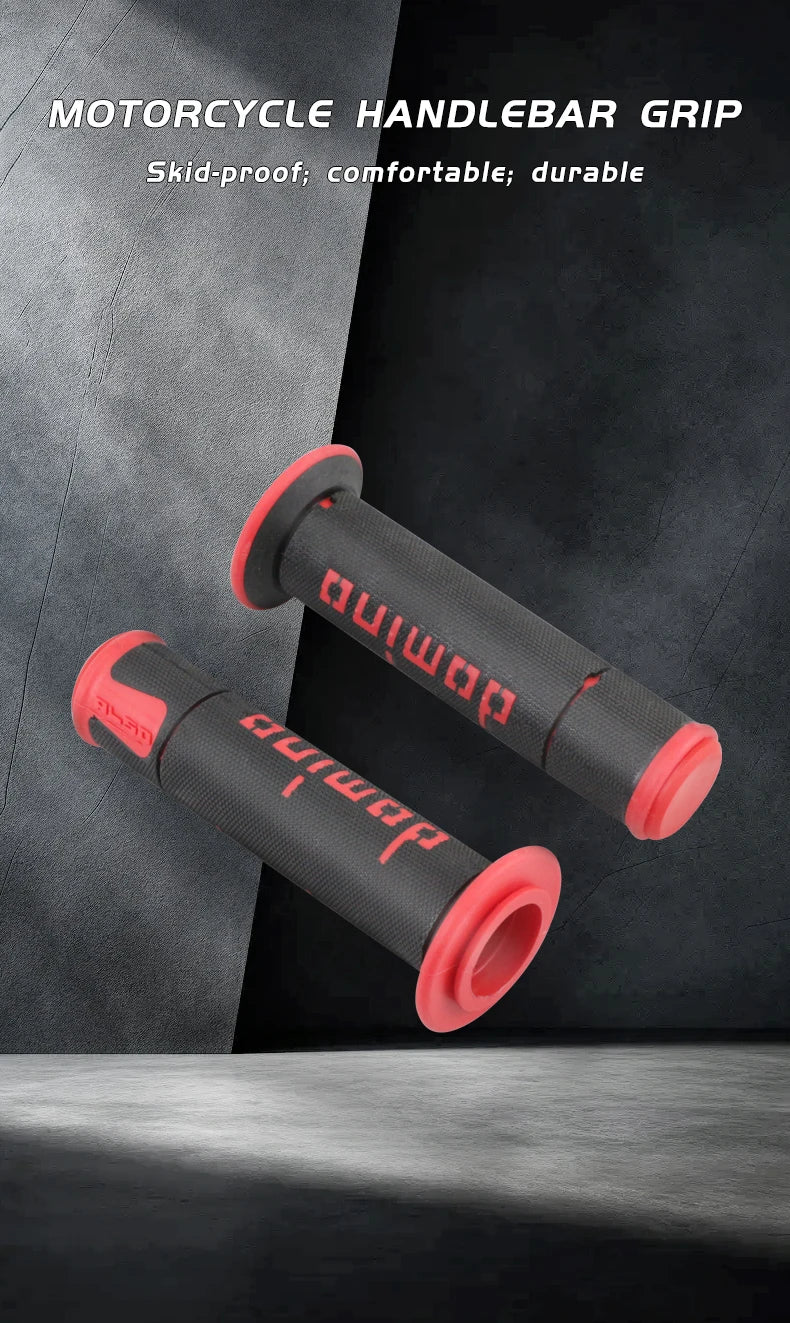 7/8 "22 24mm Motorcycle Grips Handle Bar For KTM YAMAHA Universal Pit Bike Motocross Motorbike Rubber GEL Domino Grip 15 Colors 
