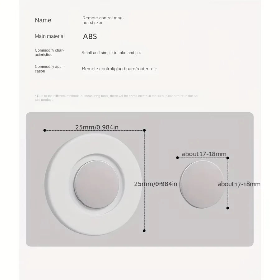 Magnetic Wall-Mount Remote Holders - Pack Options