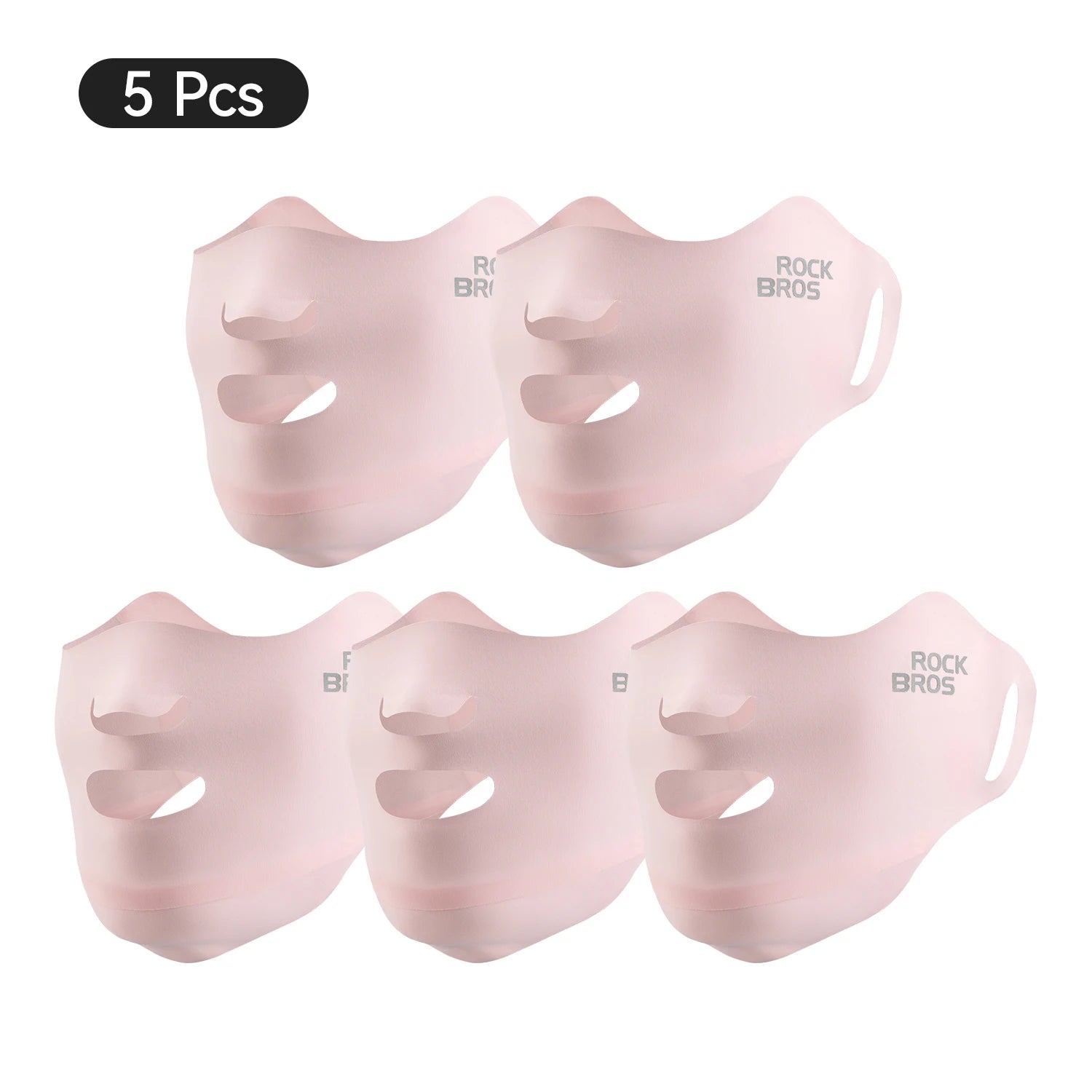 UPF50+ Ice Silk Cycling Face Mask for Sun Protection