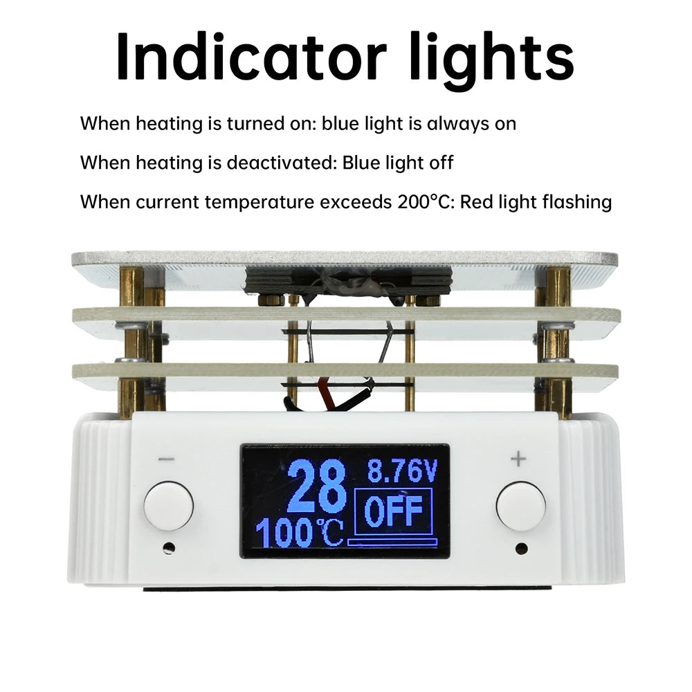 65 W Mini PCB Hot Plate Preheater
