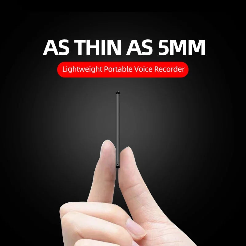 Carte d'enregistreur vocal ultra-mince activée par la voix avec enregistrement de 60H