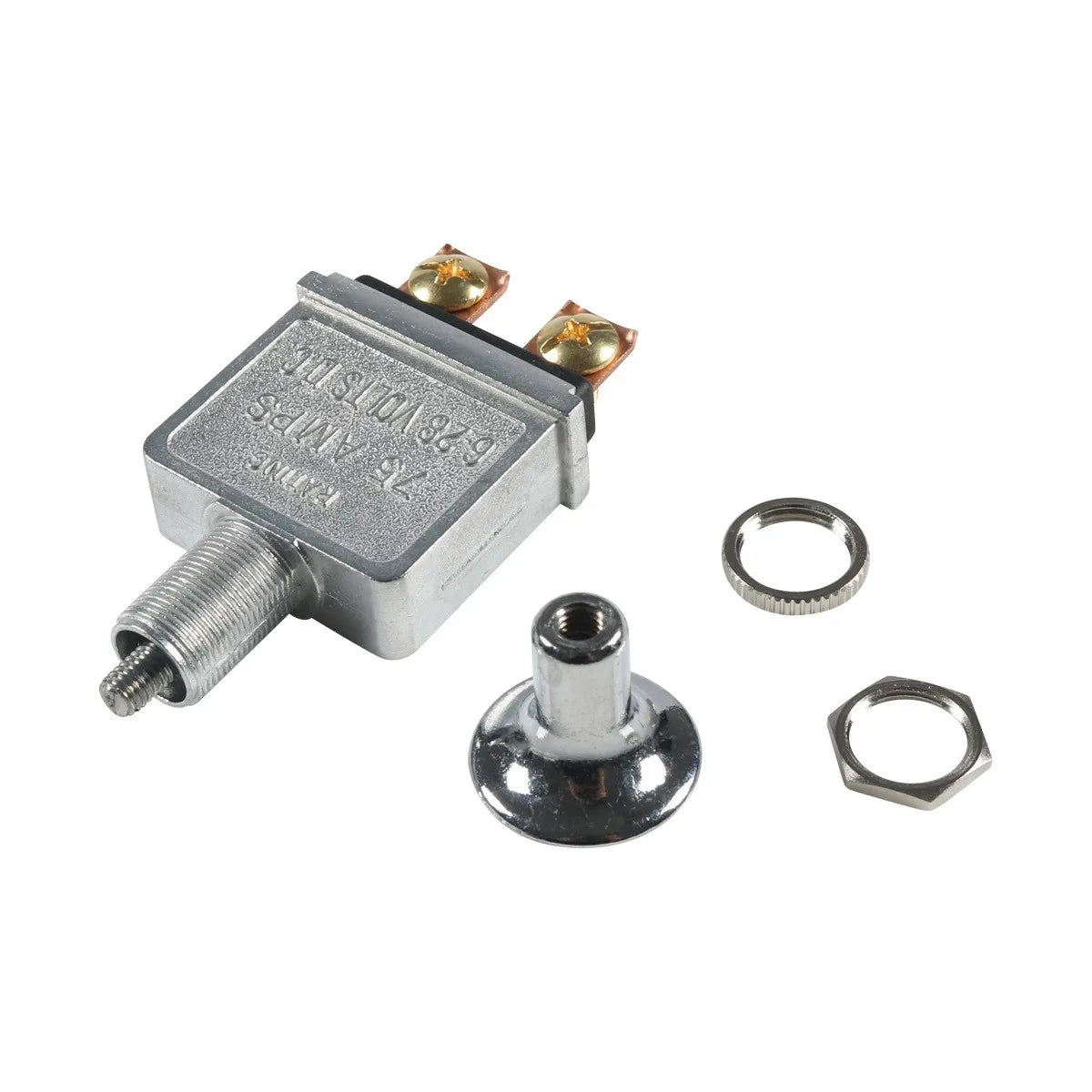 Push-Pull On/Off Switch for DC Circuits