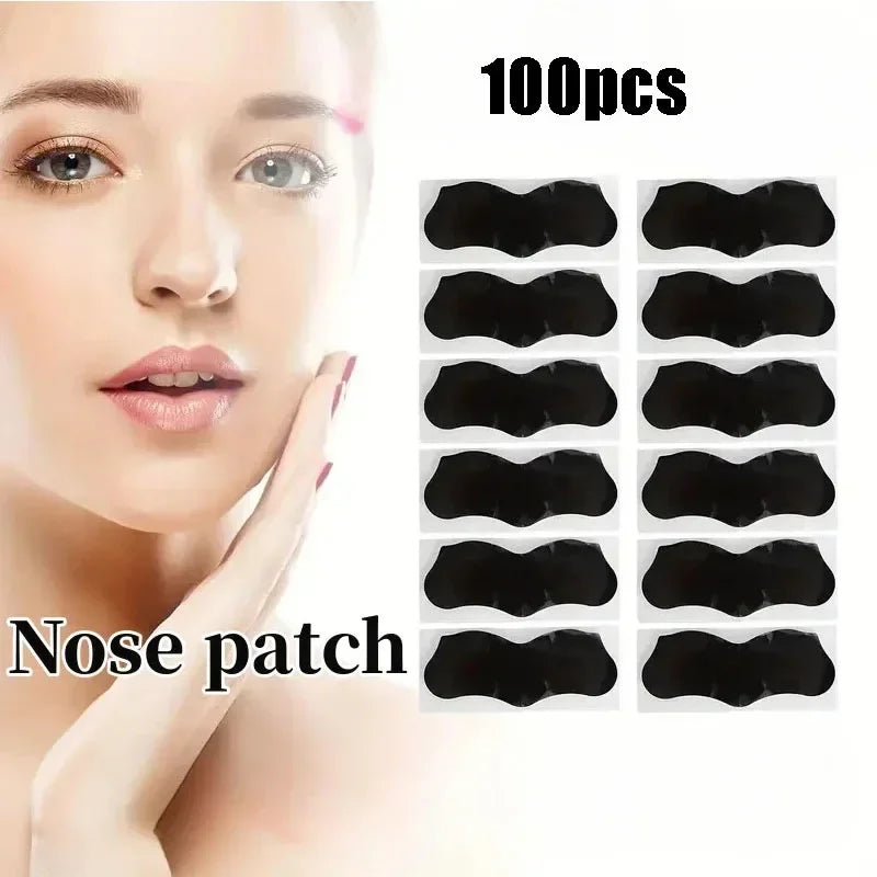 Unisex Blackhead Remove Mask Nasal Strips Shrink Cleansing Pore Nose Black Head Remove Stickers Skin Care Mask Patch 