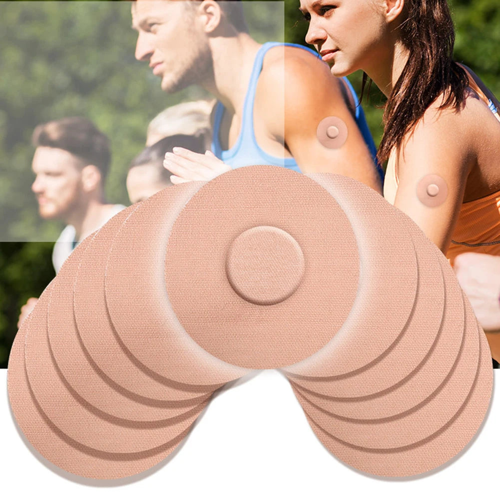 10/20/30/40Pcs Freestyle Libre Patches Sports Sensor Stickers Breathable Waterproof Adhesive Patches Overpatch Tape for Climbing 