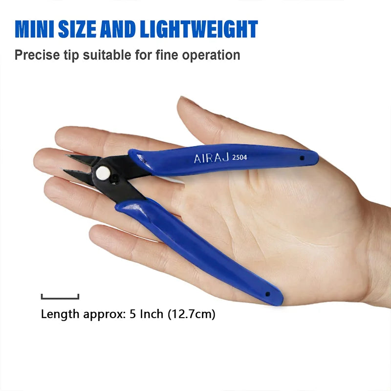 AIRAJ Flush Wire Cutters for Precision Crafting