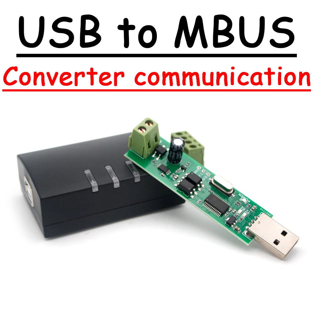 Interface maître ou esclave USB M-Bus