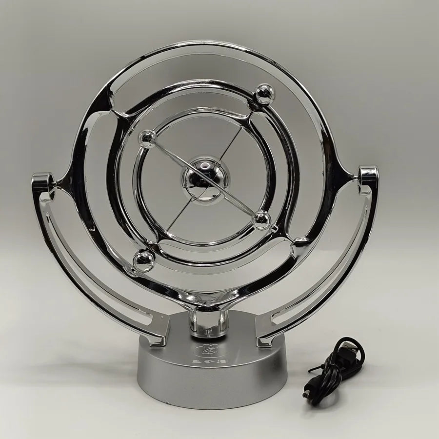 USB or Battery-Powered Kinetic Orbit Desk Ornament