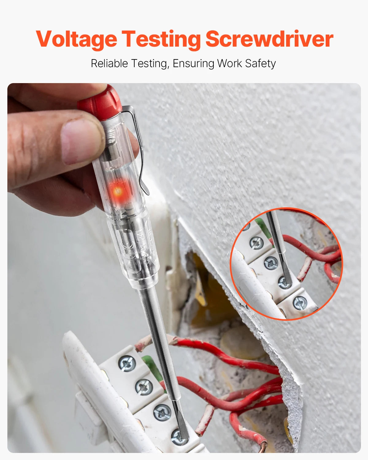 11-Piece 1000V Insulated Screwdriver Set with Voltage Tester