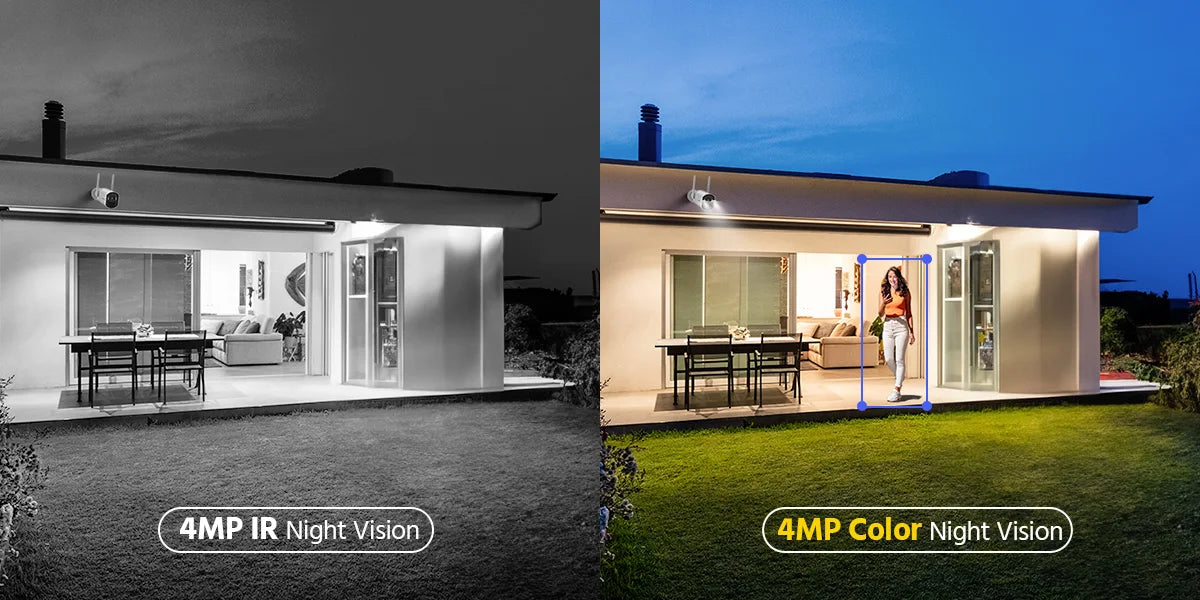 4MP Solar Wireless Security Camera System with 16CH NVR