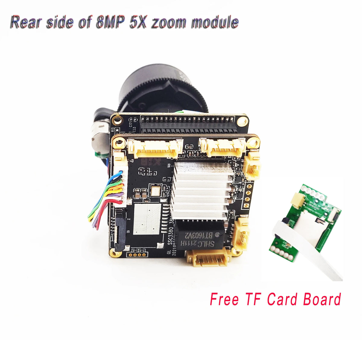 1080P 5MP 8MP Starlight PTZ WiFi IP Camera Module with 5X Zoom