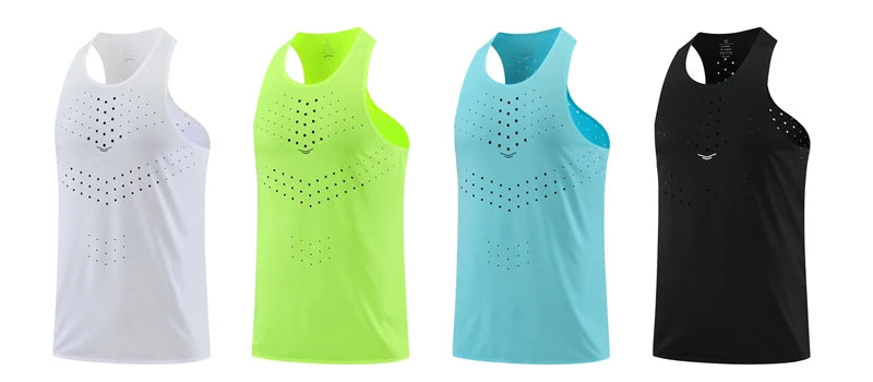 Athletics Tank Top Running Vests Speed Sports Fitness Shirts Guys Sleeveless Mens Womens Clothing Athlete Track Field Singlet 