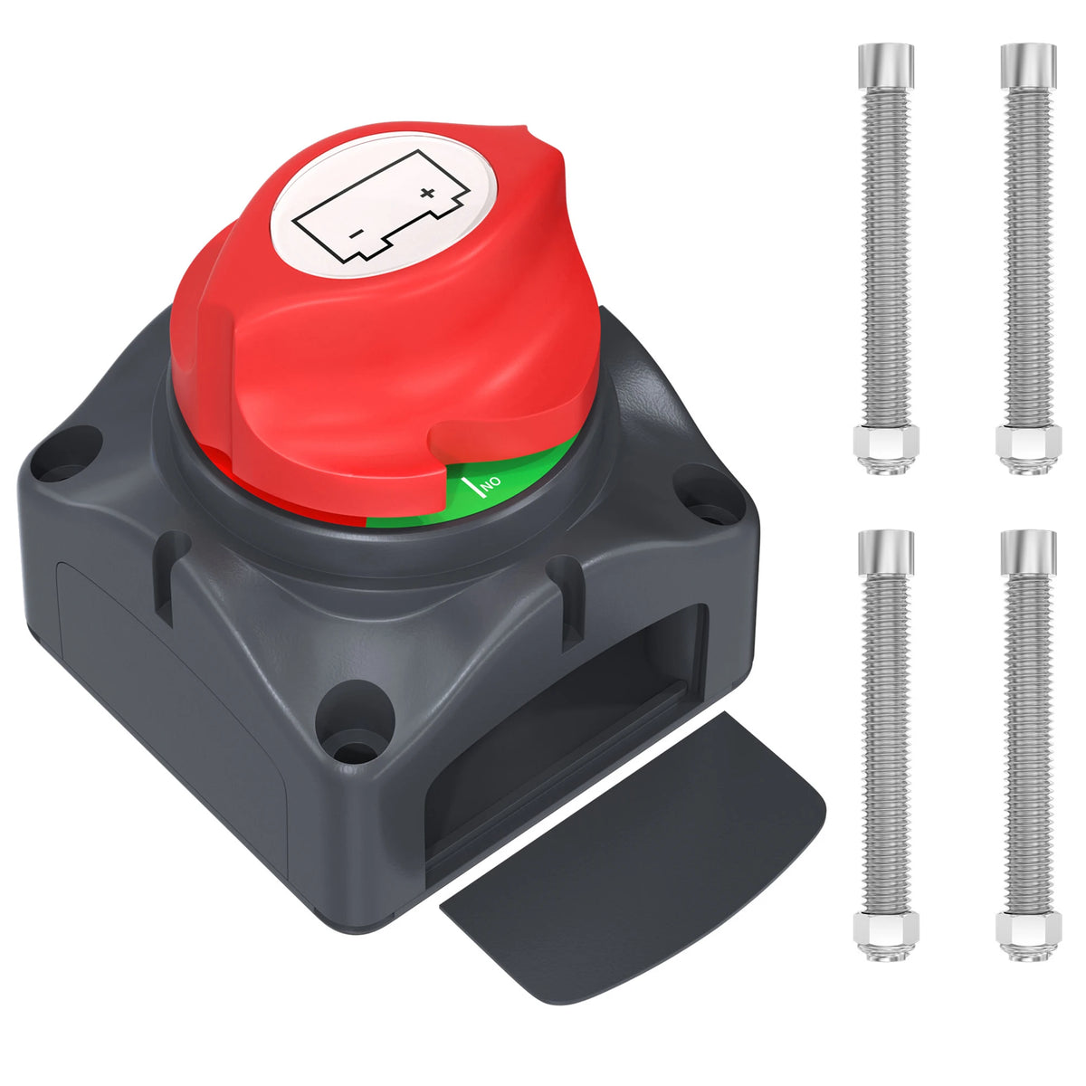 Interrupteur de déconnexion DaierTek 12V 48V Interrupteur Batterie RV Voiture Marine Interrupteur de batterie Coupure en cuivre pour bateau ATV UTV véhicules