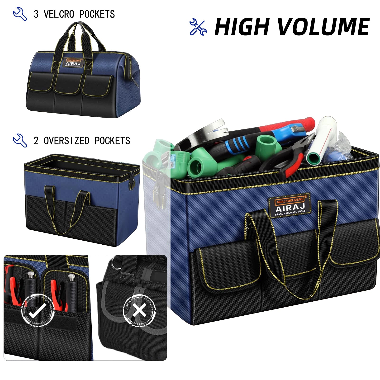 Multifunctional Tool Bags – High‑Capacity Durable Worksite Storage