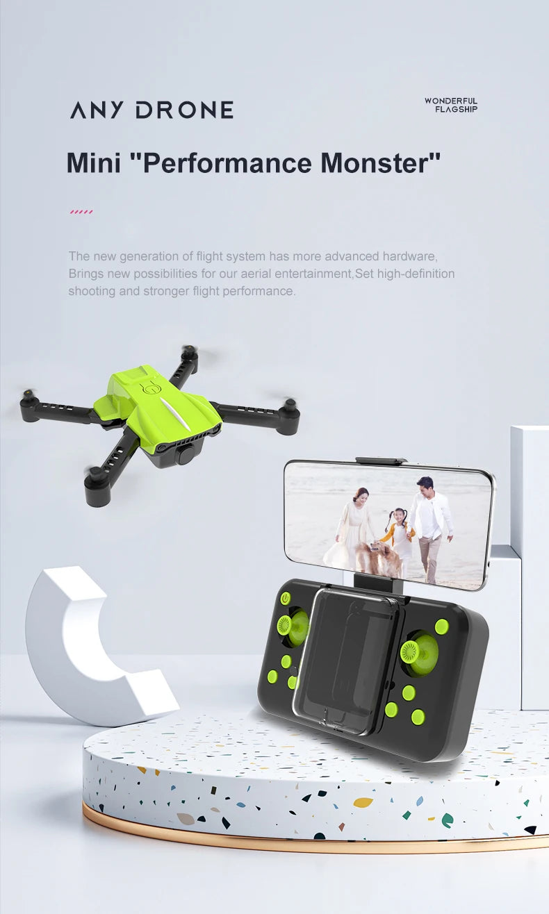 K10 Pocket 8K HD FPV Camera Drone with Visual Avoidance
