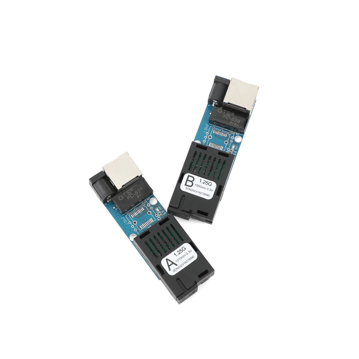 Gigabit Ethernet -fiiber media -muuntajat