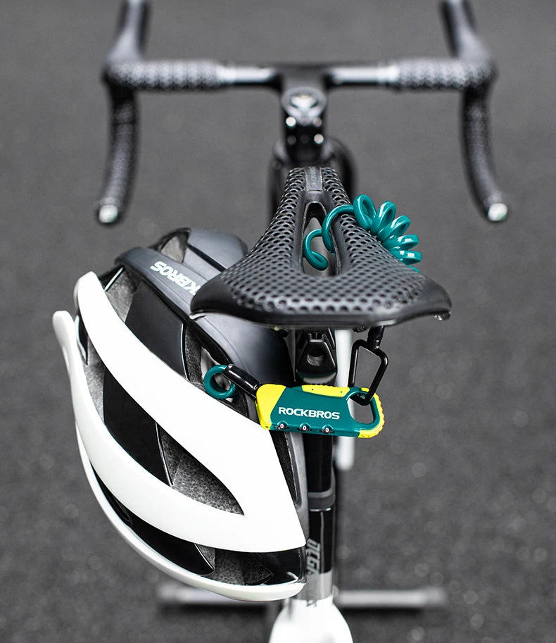 3-Digit Bicycle Cable Lock, 120cm Anti-Theft Lock