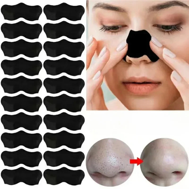 Unisex Blackhead Remove Mask Nasal Strips Shrink Cleansing Pore Nose Black Head Remove Stickers Skin Care Mask Patch 