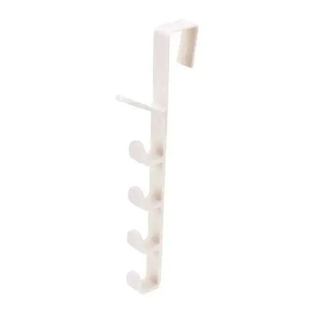 Behind the Door Coat Hook Hanger behind the Door Cabinet Wardrobe Dormitory Door Hook Storage Rack 
