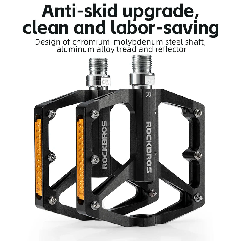 Aluminum Alloy Bicycle Pedals for MTB and Road Riding