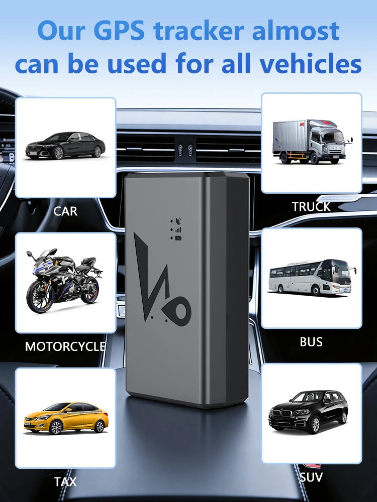 Strong Magnet 4G Car GPS Tracker Vehicle Locator Vibration Alarm Long Standby 20000/10000mAH Battery with Free APP