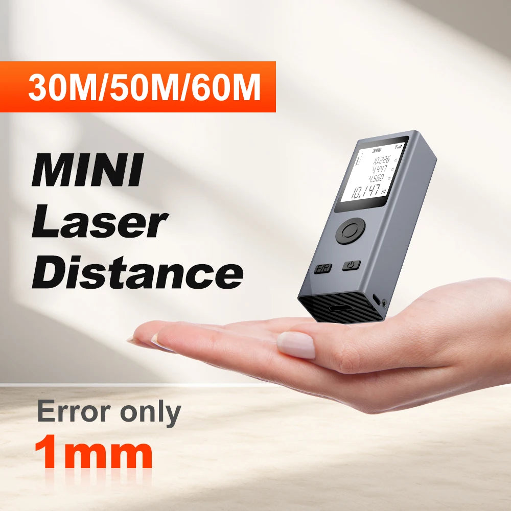 Rechargeable Mini Laser Distance Meter - Options