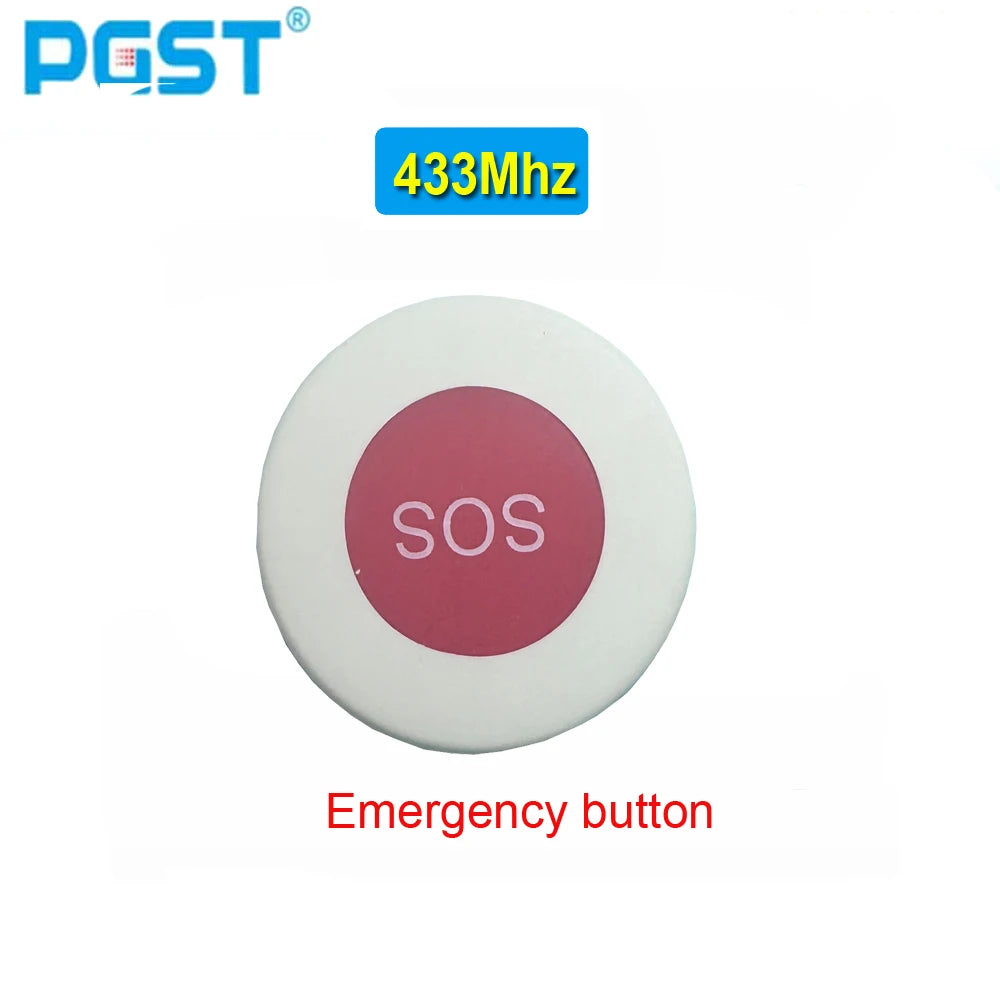 PGST home alarm system, door detector, outdoor solar alarm, door and window/motion sensor, 433MHz, GSM, wireless, anti-theft