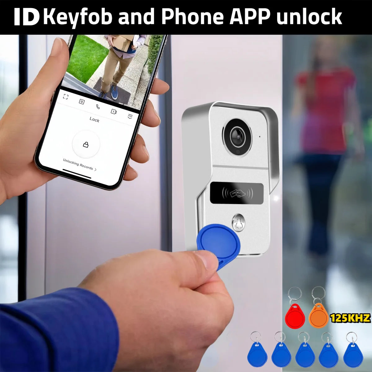 7 Inch Tuya Smart Wifi Video Entry Phone Intercom System 1080P Wireless Home Video Doorphone Doorbell RFID Card Unlock Apartment Spy-shop.com