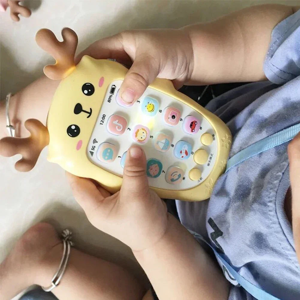 Animal-Design Toy Phone with Sounds, Ages 3+