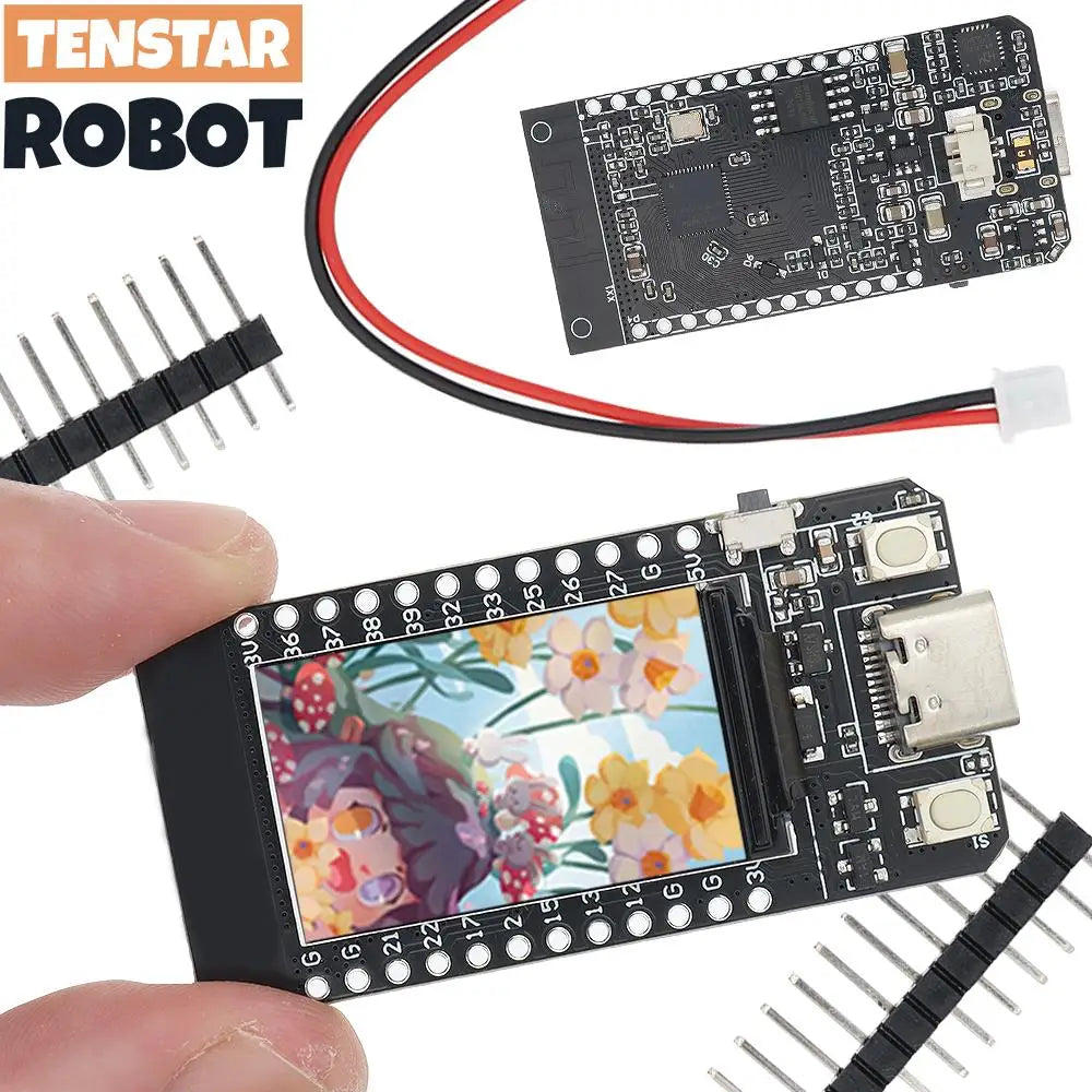 ESP32 T-Display Development Board med 1,14-tommers LCD