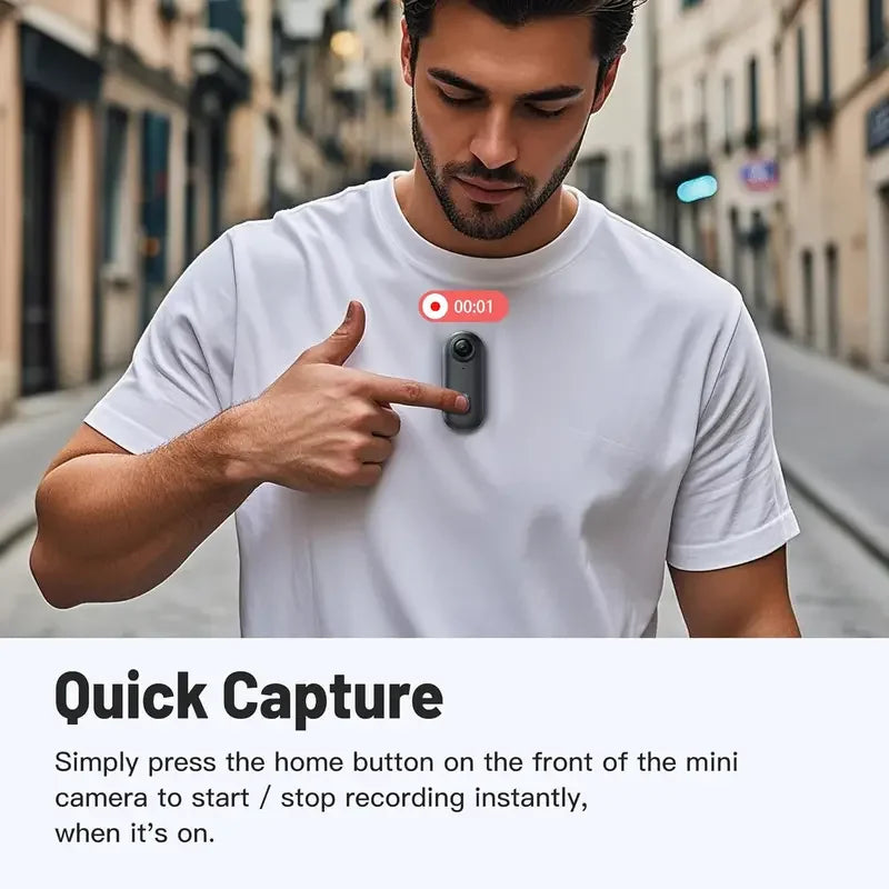 Mini Body Camera Full HD WiFi H88