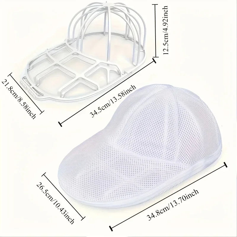 Hat cleaner cage for washing machine, hat cleaner with mesh bag, hat cleaner for baseball cap 