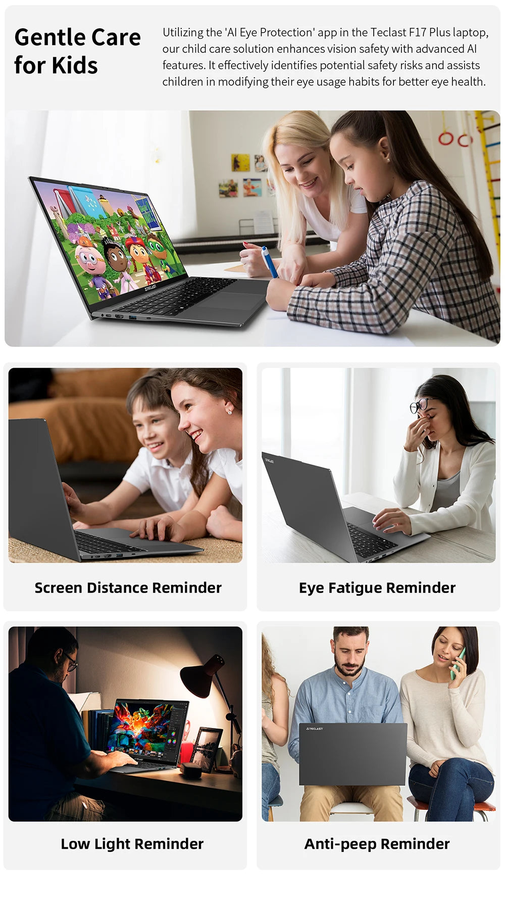 Teclast F17Plus Laptop 17.3 ίντσες