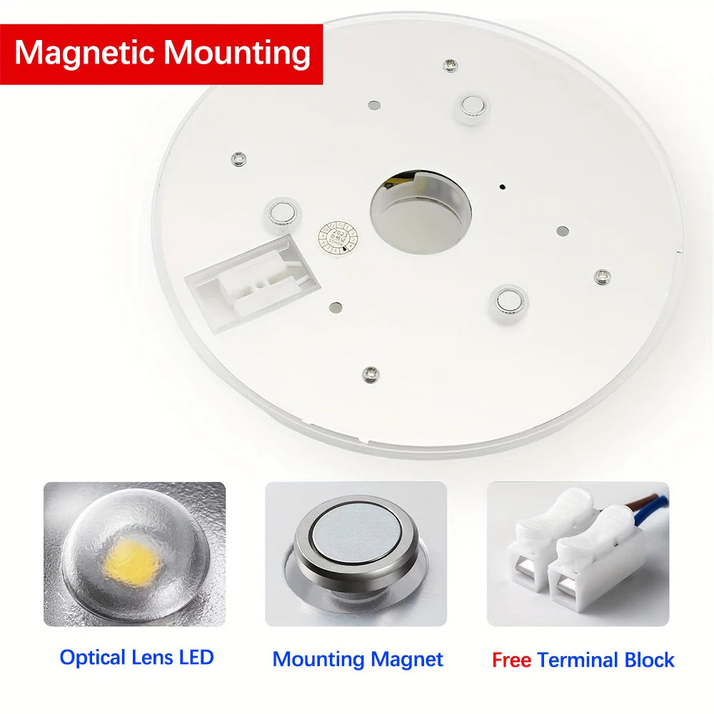 Módulo de substituição para luz de teto LED redonda