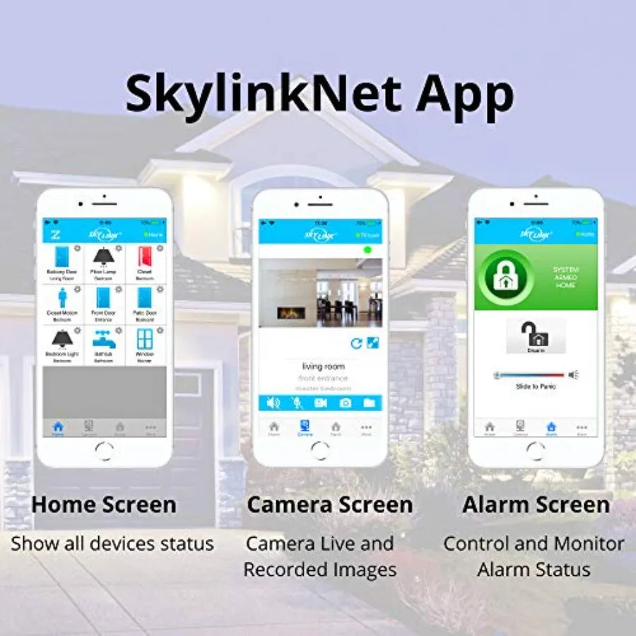 SK-200 Wireless Alarm System for Home Security and Automation
