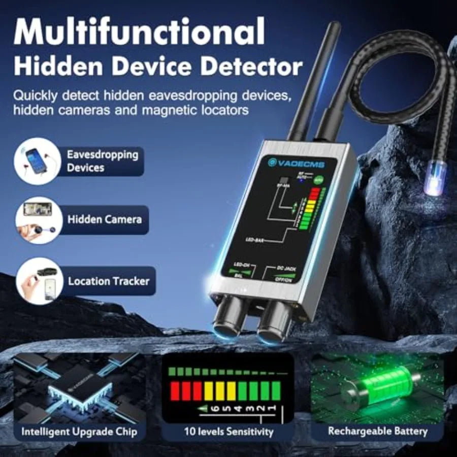 Portable Hidden Camera Detector for Home and Office