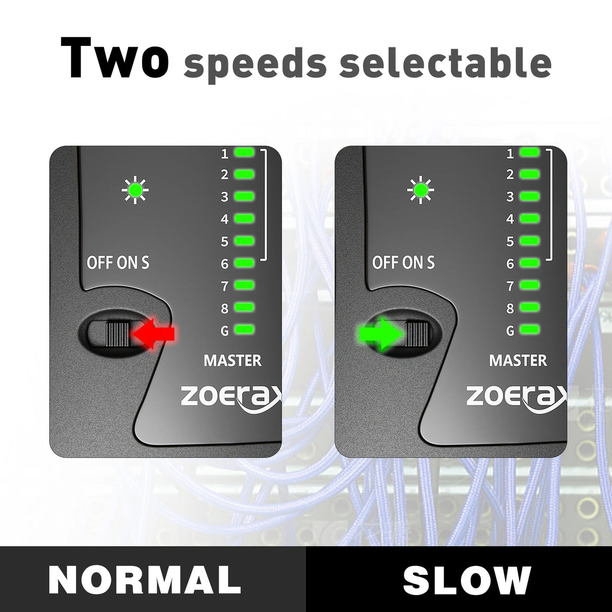 RJ45 and RJ11 Network Cable Tester