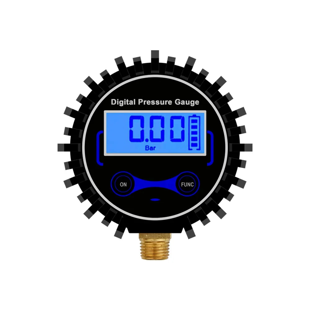 Manómetro digital de 200 PSI con LCD