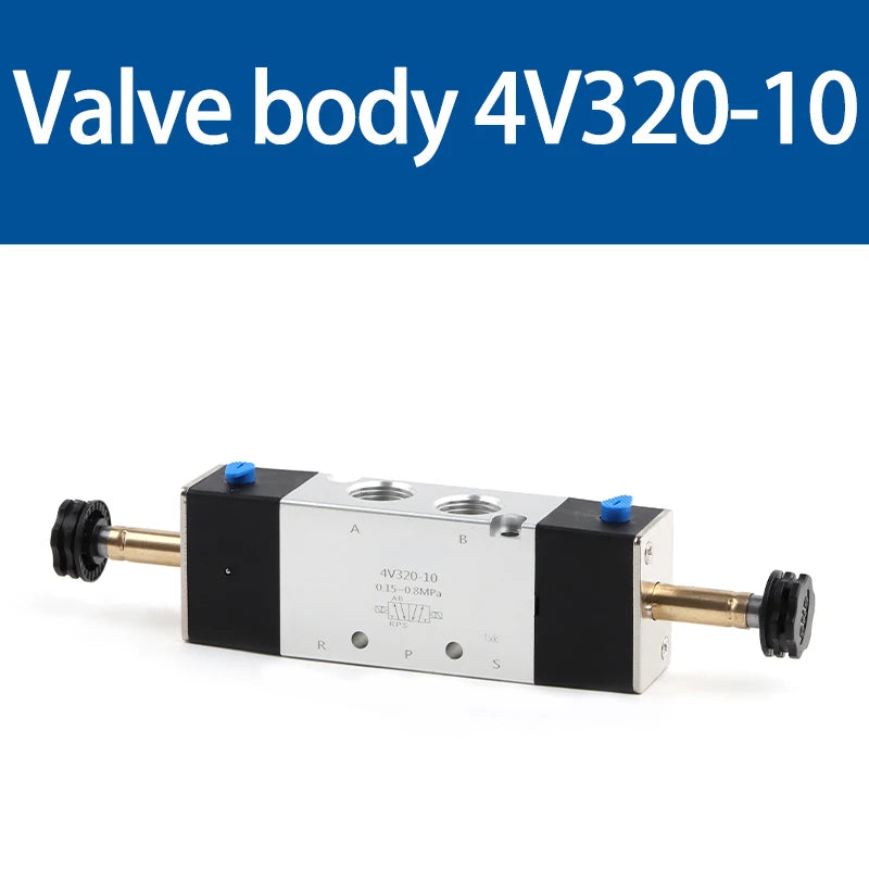 Pneumatický ventil 4V320-10 a možnosti těla ventilu