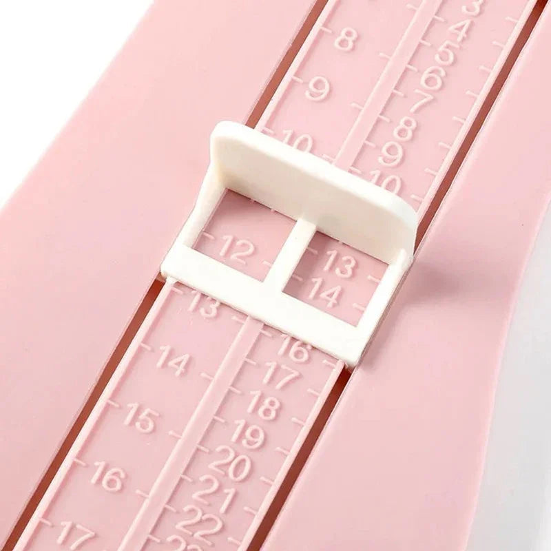 Kids Toddler Foot Measure Gauge Shoes Size Measuring Ruler Tool Baby Boy Girl Children's Foot Length Measuring Ruler Fittings 