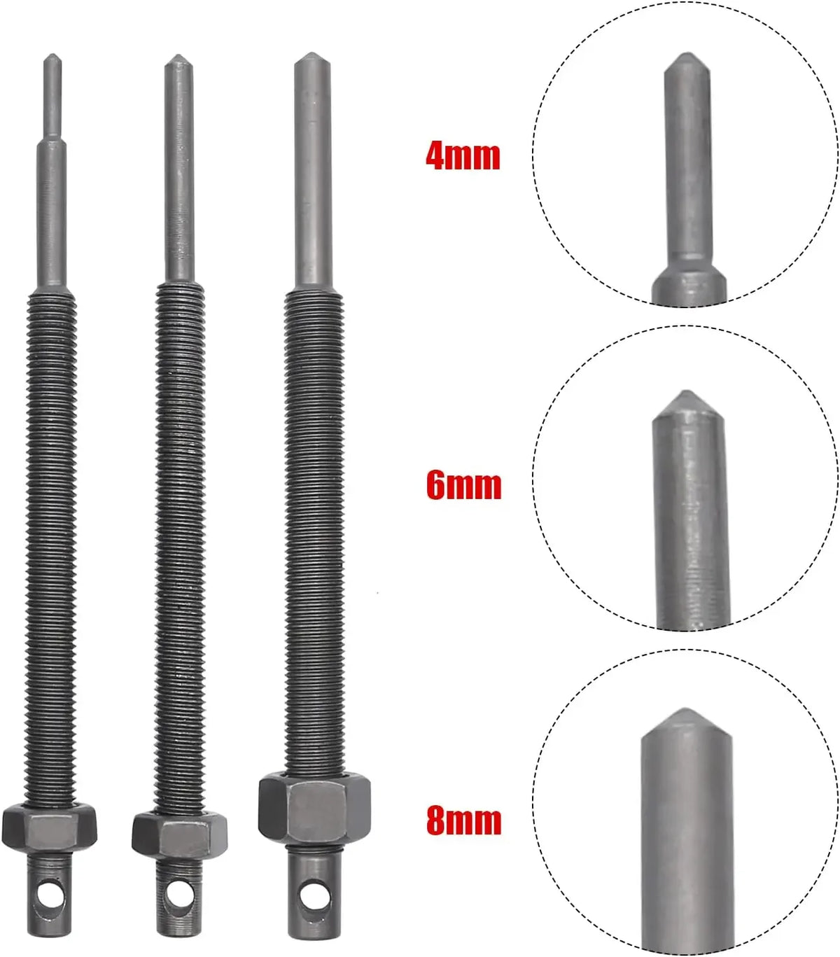 Komplet alata za uklanjanje unutarnjih ležajeva — 9–23 mm